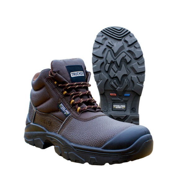 BOTA PUNTA DE ACERO DIELECTRICA TRUCKER - STEELPRO